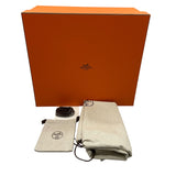 エルメス HERMES リンディ30 □N刻印 オレンジ シルバー金具 トリヨンクレマンス レディース ショルダーバッグ