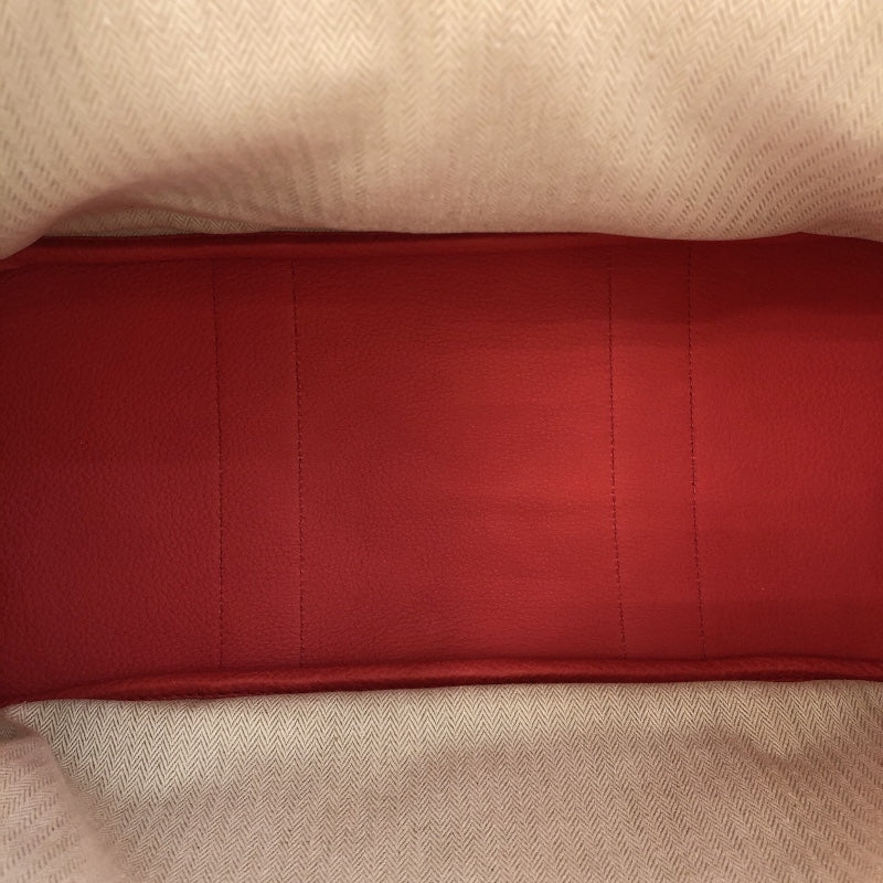 エルメス HERMES ガーデンパーティPM □N刻印（2010年製造） ブーゲンビリア/シルバー金具 ネゴンダ レディース トートバッグ