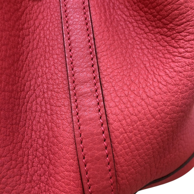 エルメス HERMES ガーデンパーティPM □N刻印（2010年製造） ブーゲンビリア/シルバー金具 ネゴンダ レディース トートバッグ