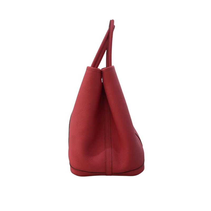 エルメス HERMES ガーデンパーティPM □N刻印（2010年製造） ブーゲンビリア/シルバー金具 ネゴンダ レディース トートバッグ