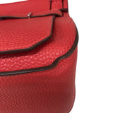 エルメス HERMES ジプシエール28 T刻 ルージュピヴォワンヌ シルバー金具 トリヨンクレマンス レディース ショルダーバッグ