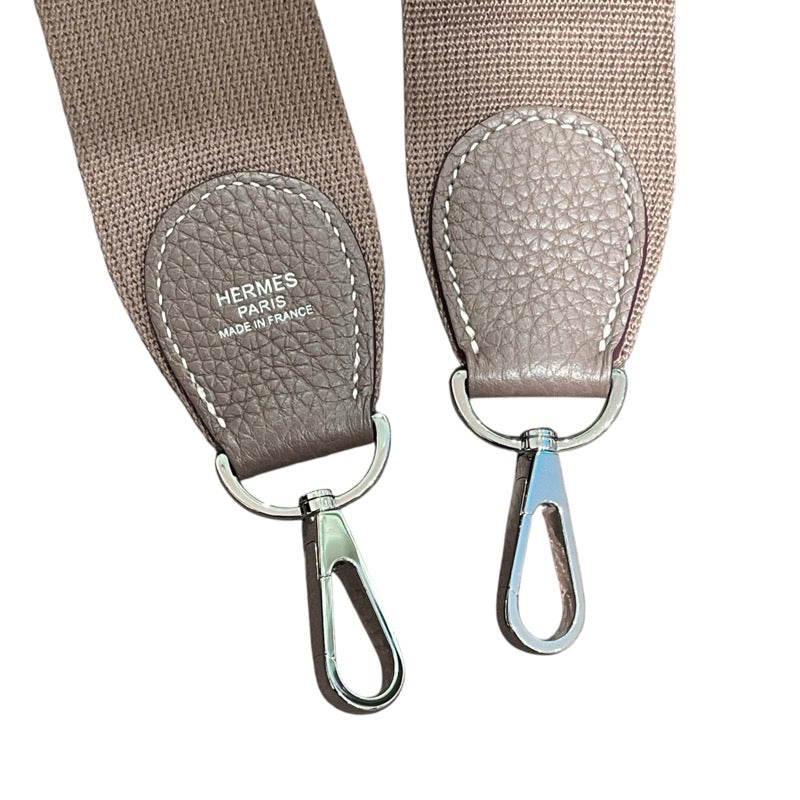 エルメス HERMES エヴリン3 TGM Y刻 エトゥープ　シルバー金具 トリヨン メンズ ショルダーバッグ