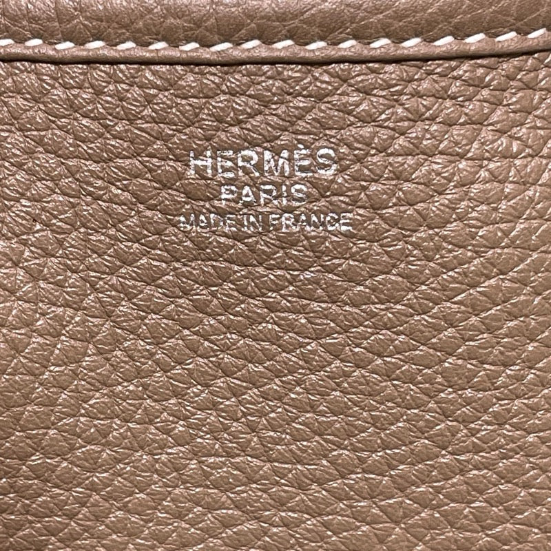 エルメス HERMES エヴリン3 TGM Y刻 エトゥープ　シルバー金具 トリヨン メンズ ショルダーバッグ