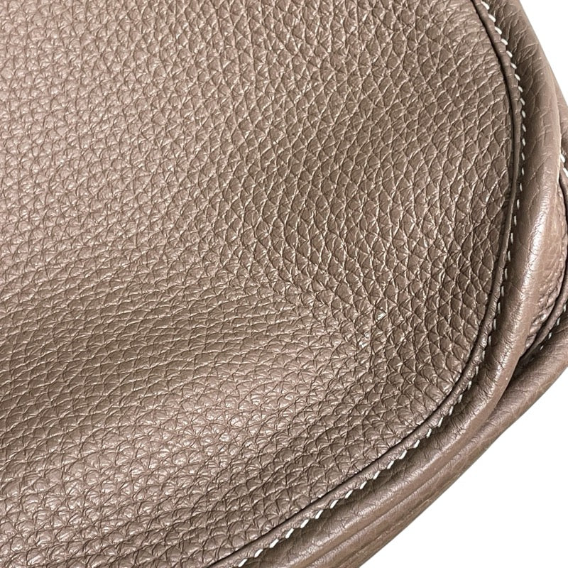 エルメス HERMES エヴリン3 TGM Y刻 エトゥープ　シルバー金具 トリヨン メンズ ショルダーバッグ