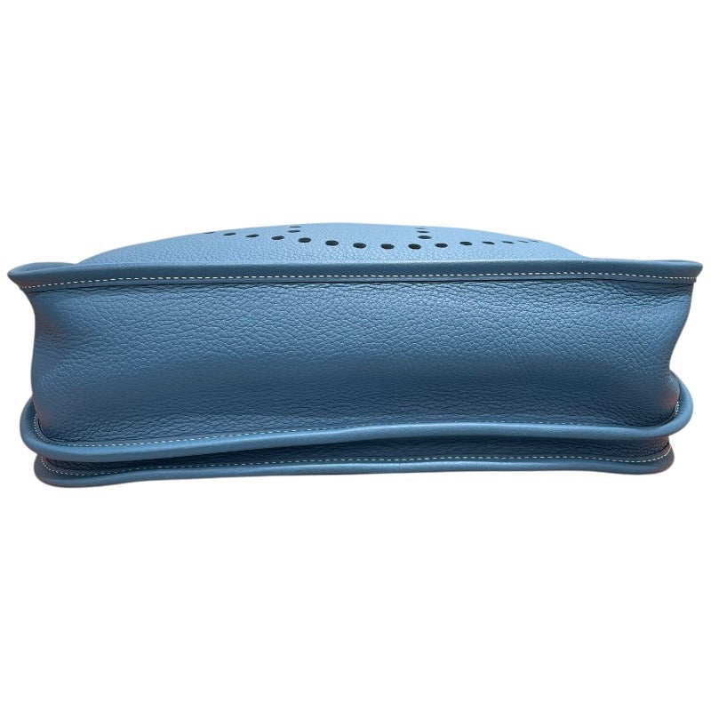 エルメス HERMES エヴリン2 □J刻 ブルージーン トリヨン レディース ショルダーバッグ