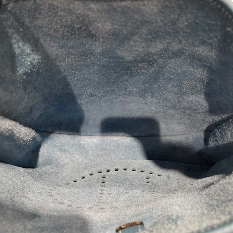 エルメス HERMES エヴリン2 □J刻 ブルージーン トリヨン レディース ショルダーバッグ