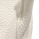 エルメス HERMES ガーデンパーティPM □O刻 ホワイト　シルバー金具 ネゴンダ ユニセックス ハンドバッグ