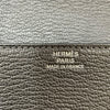エルメス HERMES ロウリススリム B刻印 シルバー金具 シェーブル レディース 二つ折り財布