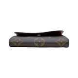 ルイ・ヴィトン LOUIS VUITTON ポルトモネ・ロザリ M41939 フェーシャ モノグラム・キャンバス/レザー レディース 二つ折り財布