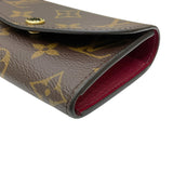 ルイ・ヴィトン LOUIS VUITTON ポルトモネ・ロザリ M41939 フェーシャ モノグラム・キャンバス/レザー レディース 二つ折り財布