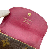 ルイ・ヴィトン LOUIS VUITTON ポルトモネ・ロザリ M41939 フェーシャ モノグラム・キャンバス/レザー レディース 二つ折り財布