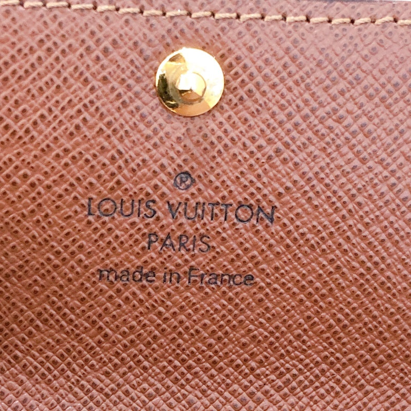 ルイ・ヴィトン LOUIS VUITTON ミュルティクレ6 M62630 PVC レディース キーケース