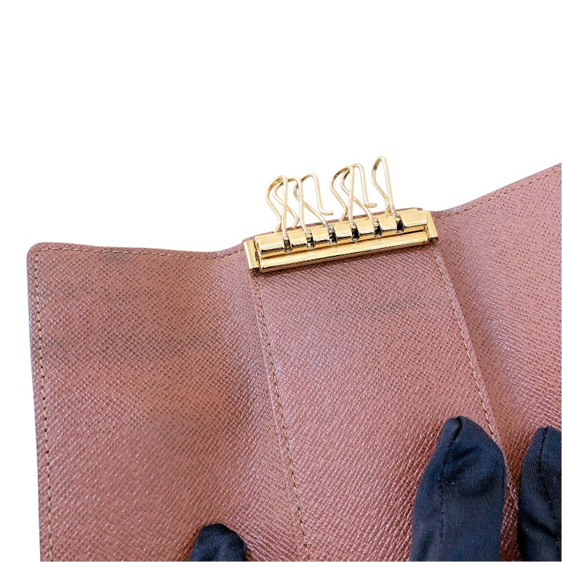 ルイ・ヴィトン LOUIS VUITTON ミュルティクレ6 M62630 PVC レディース キーケース