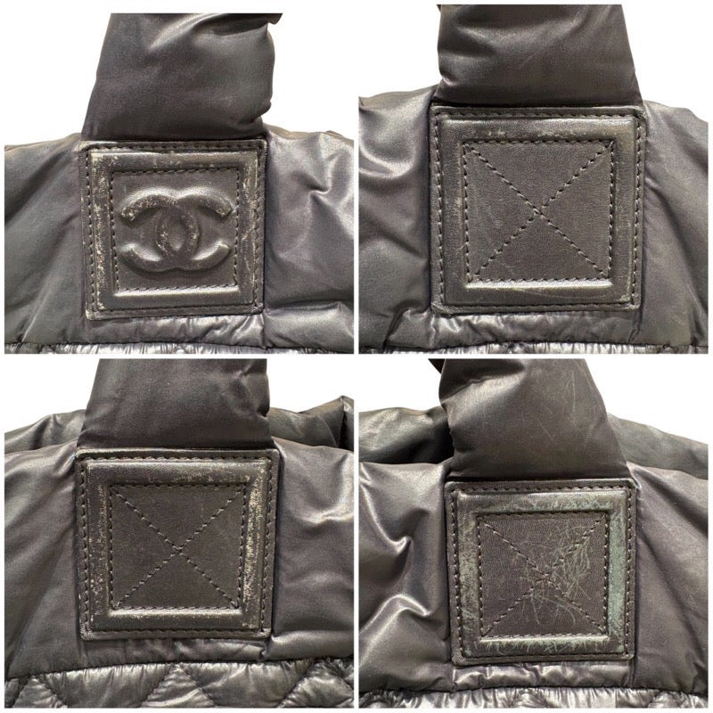 シャネル CHANEL コココクーントートSMS A46810 ブラック SV金具