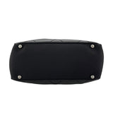 シャネル CHANEL パリピアリッツトート A34208 11番台 ブラック シルバー金具 コーティングキャンバス レディース トートバッグ