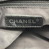 シャネル CHANEL パリピアリッツトート A34208 11番台 ブラック シルバー金具 コーティングキャンバス レディース トートバッグ
