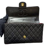 シャネル CHANEL 親子バッグ A04193 ブラック ラム レディース ハンドバッグ