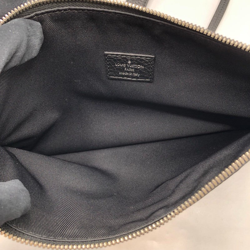 ルイ・ヴィトン LOUIS VUITTON カバライト　LVサークル M55000 ノワール レザー メンズ トートバッグ