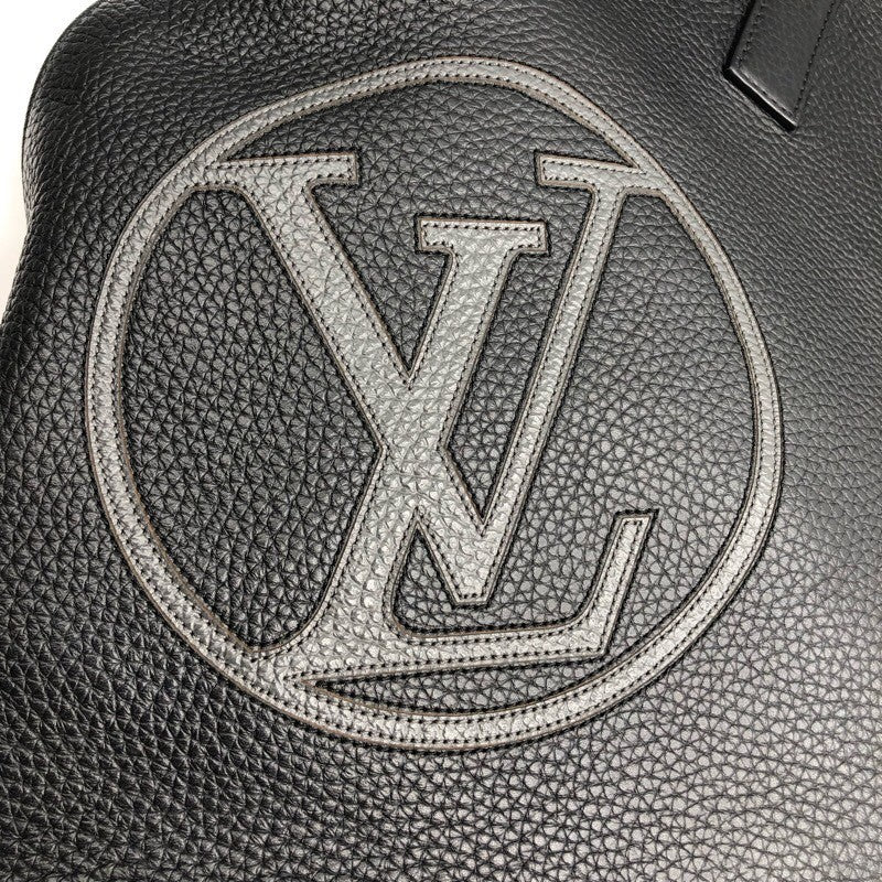 ルイ・ヴィトン LOUIS VUITTON カバライト　LVサークル M55000 ノワール レザー メンズ トートバッグ