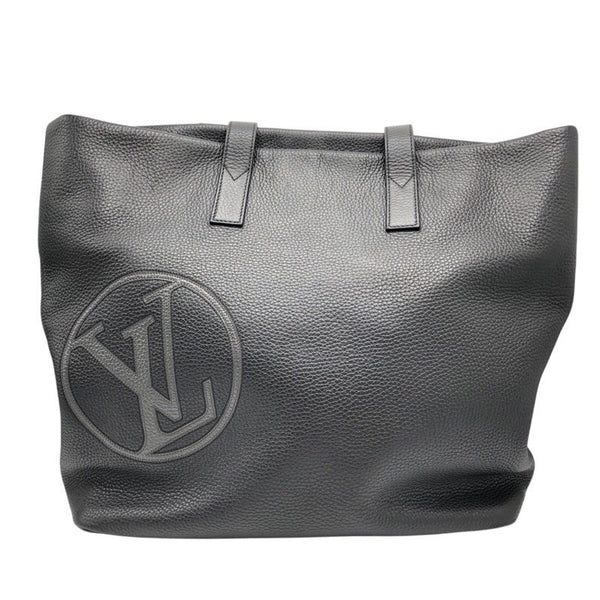 ルイ・ヴィトン LOUIS VUITTON カバライト　LVサークル M55000 ノワール レザー メンズ トートバッグ