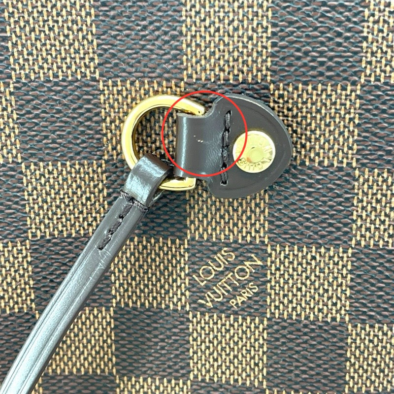 ルイ・ヴィトン LOUIS VUITTON ネヴァーフルMM  N51105 ブラウン ダミエ レディース トートバッグ
