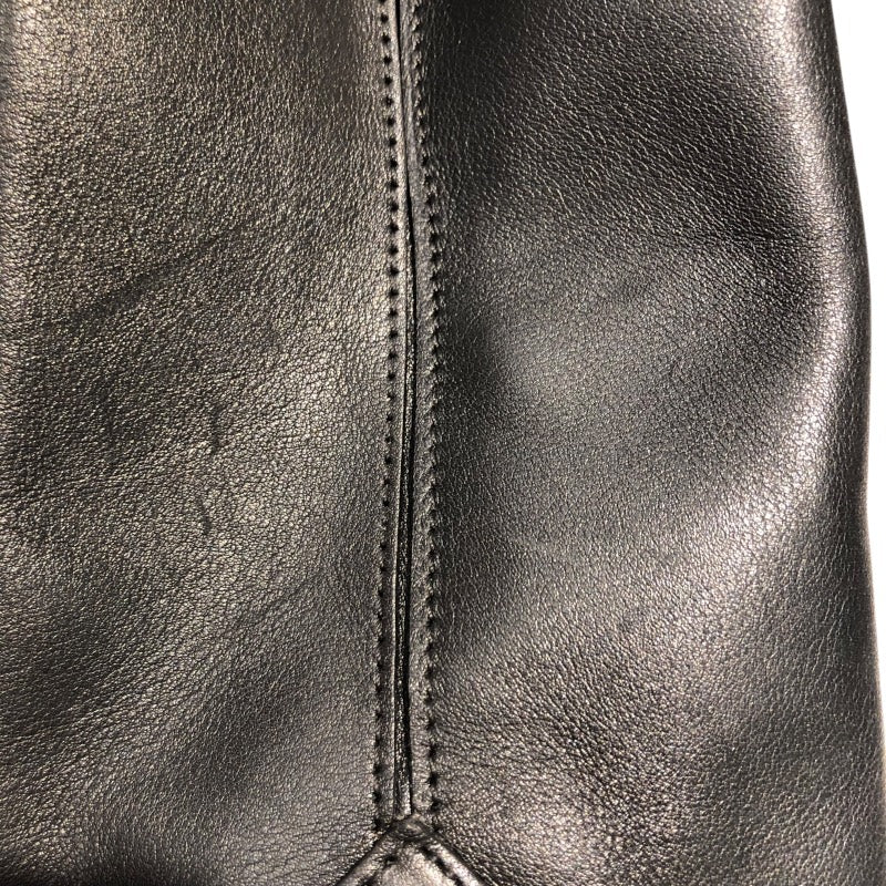 シャネル CHANEL エッセンシャネルトート A46882 ブラック ラムスキン ラム レディース トートバッグ