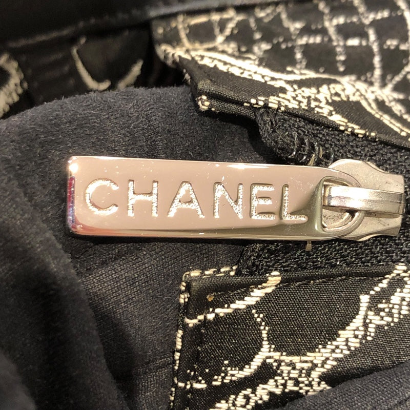 シャネル CHANEL エッセンシャネルトート A46882 ブラック ラムスキン ラム レディース トートバッグ
