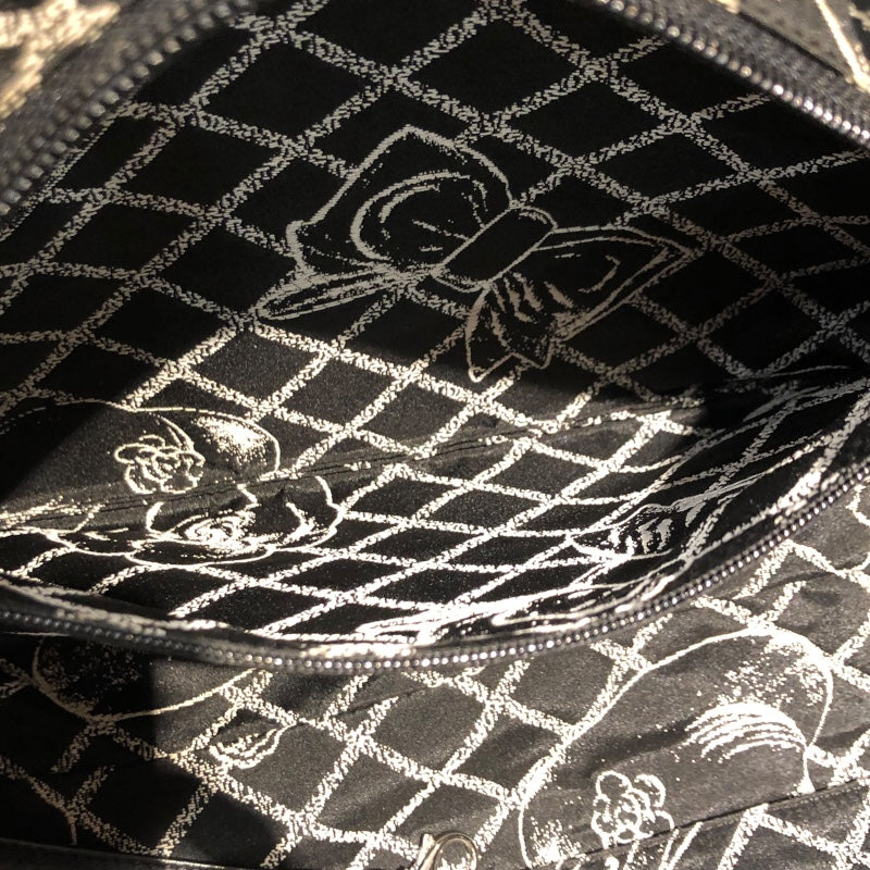シャネル CHANEL エッセンシャネルトート A46882 ブラック ラムスキン ラム レディース トートバッグ
