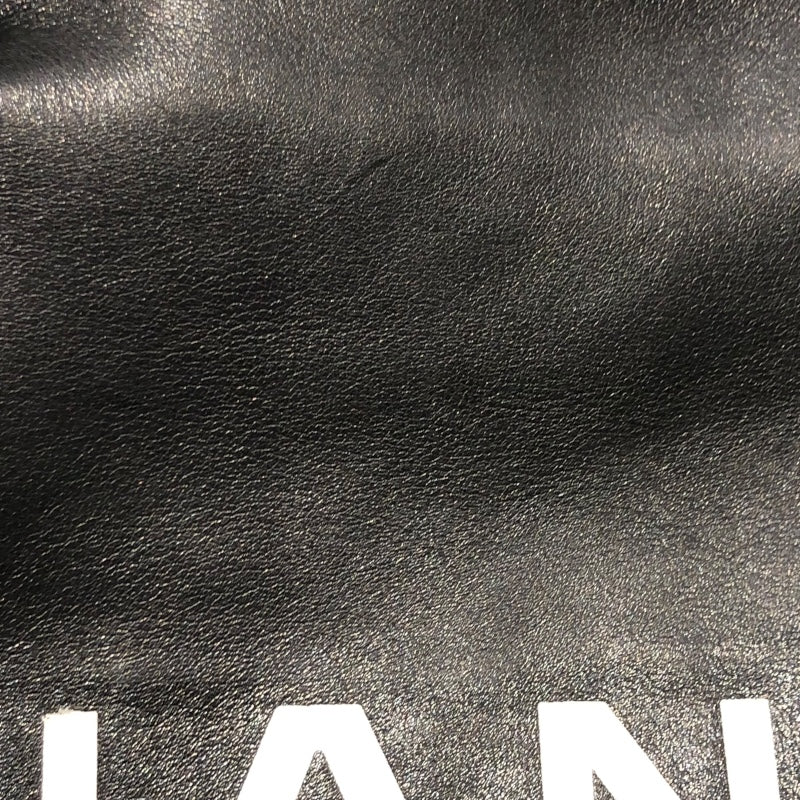 シャネル CHANEL エッセンシャネルトート A46882 ブラック ラムスキン ラム レディース トートバッグ
