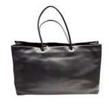 シャネル CHANEL エッセンシャネルトート A46882 ブラック ラムスキン ラム レディース トートバッグ