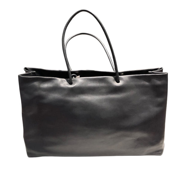 シャネル CHANEL エッセンシャネルトート A46882 ブラック ラムスキン ラム レディース トートバッグ