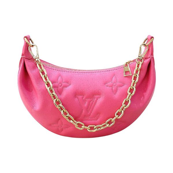 ルイ・ヴィトン LOUIS VUITTON オーバームーン M59915 ドラゴンフルーツ/GD金具 カーフ レディース ショルダーバッグ