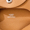 エルメス HERMES バスティア W刻 ゴールド シルバー金具 エプソン レディース コインケース