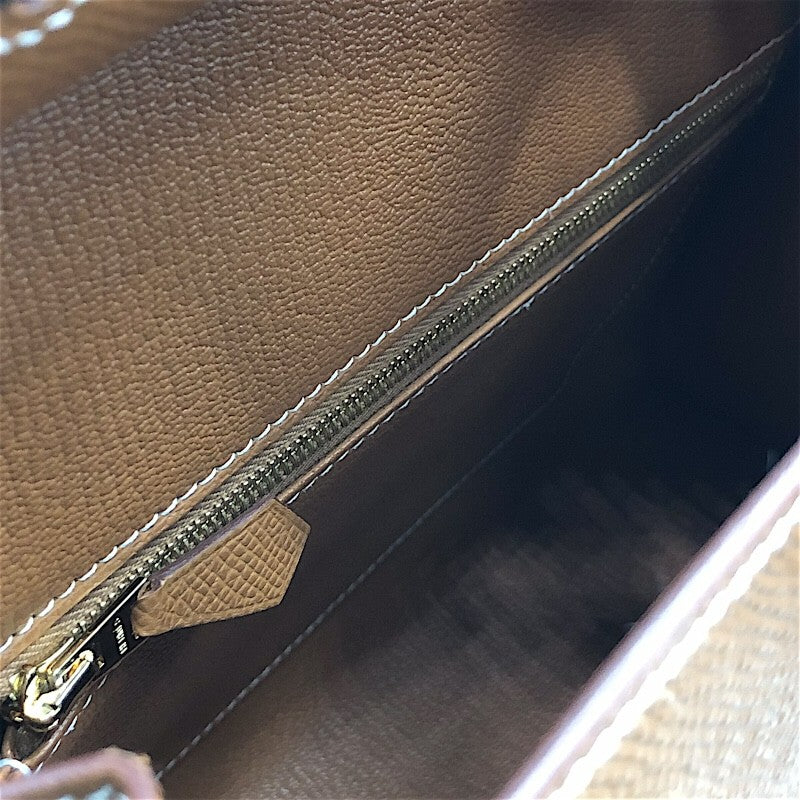 エルメス HERMES バーキン25 セリエ W刻 ゴールド×GD金具 エプソン レディース ハンドバッグ