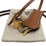 エルメス HERMES バーキン25 セリエ W刻 ゴールド×GD金具 エプソン レディース ハンドバッグ