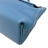 エルメス HERMES ヴァンキャトル24 W刻 ニューブルージーン/GD金具 トゴ レディース ハンドバッグ