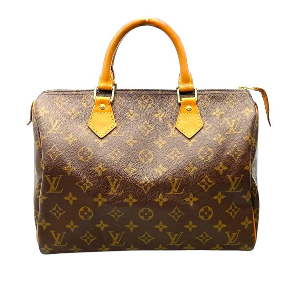 ルイ・ヴィトン LOUIS VUITTON スピーディー30 M41526 ブラウン モノグラムキャンバス レディース ハンドバッグ