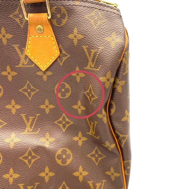 ルイ・ヴィトン LOUIS VUITTON スピーディー30 M41526 ブラウン モノグラムキャンバス レディース ハンドバッグ