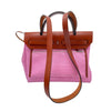 エルメス HERMES エールジップPM ピンク×SV金具 トワル　Y刻 レディース ショルダーバッグ