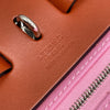 エルメス HERMES エールジップPM ピンク×SV金具 トワル　Y刻 レディース ショルダーバッグ