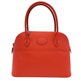 エルメス HERMES ボリード27 A刻 ローズジャイプール/シルバー金具 エプソン レディース ショルダーバッグ