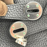 エルメス HERMES リンディ30 X刻印 ブラック シルバー金具 トリヨン レディース ハンドバッグ