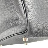 エルメス HERMES リンディ30 X刻印 ブラック シルバー金具 トリヨン レディース ハンドバッグ