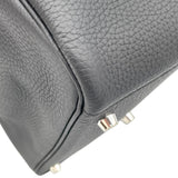 エルメス HERMES リンディ30 X刻印 ブラック シルバー金具 トリヨン レディース ハンドバッグ