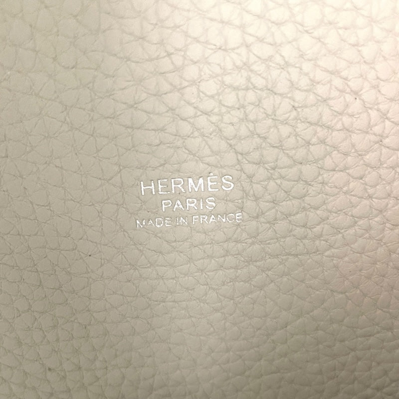 エルメス HERMES ピコタンロックMM B刻 グリネヴェ×SV金具 トリヨンクレマンス レディース ハンドバッグ