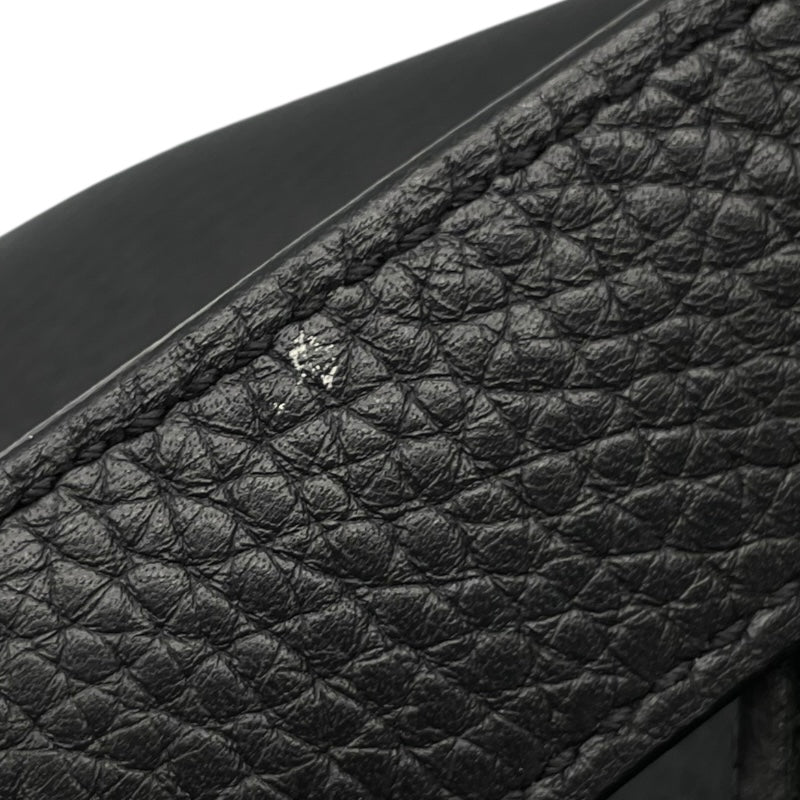 エルメス HERMES ピコタンロックMM C刻印 ブラック シルバー金具 トリヨンクレマンス レディース ハンドバッグ