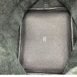 エルメス HERMES ピコタンロックMM C刻印 ブラック シルバー金具 トリヨンクレマンス レディース ハンドバッグ