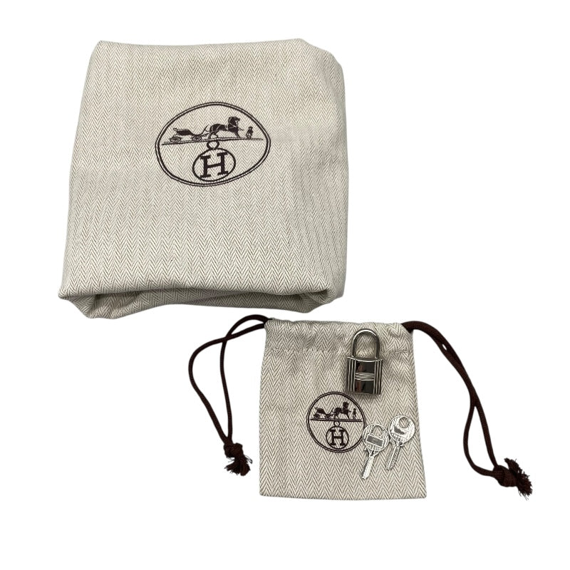 エルメス HERMES ピコタンロックMM C刻印 ブラック シルバー金具 トリヨンクレマンス レディース ハンドバッグ