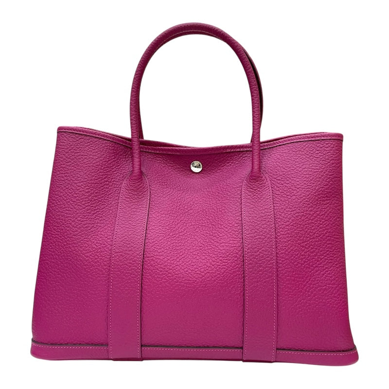 エルメス HERMES ガーデンパーティPM D刻印 ローズパープル SV金具 ネゴンダ レディース ハンドバッグ