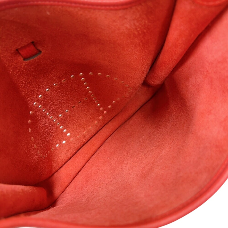 エルメス HERMES エヴリン3 PM T刻印　(2015年) ルージュヴィフ　シルバー金具 トリヨンクレマンス レディース ショルダーバッグ